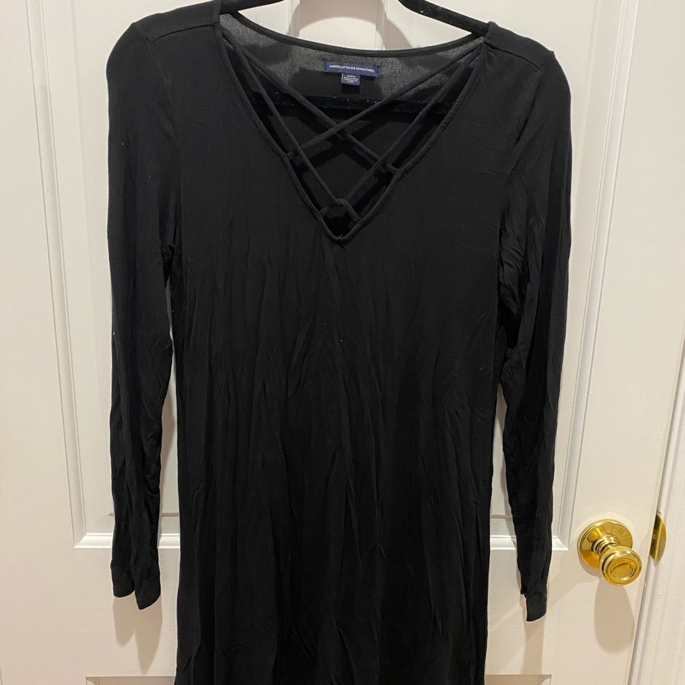 AE Soft & Sexy Knit Strappy Front Dress
